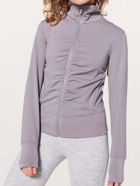 Lululemon light purple Gather up jacket